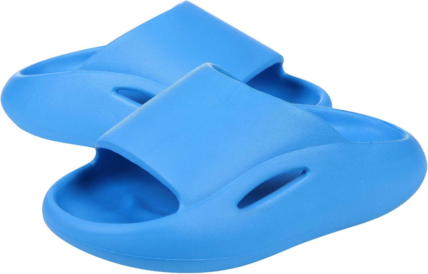 imageKids Pillow Sandals Slides Slippers NonSlip Shower Sandals Beach Pool Water Shoes for Girls and BoysToddlerLittle Kids BL18