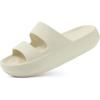 imageshevalues Orthopedic Slide Sandals for Women with Arch Support Pillow Soft Recovery Slip on Sandals Lightweight Summer Cloud Slippers for Plantar FasciitisBone