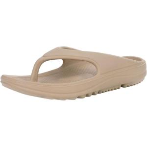 shevalues Orthopedic Sandals for Women Arch Support Recovery Flip Flops(Khaki)